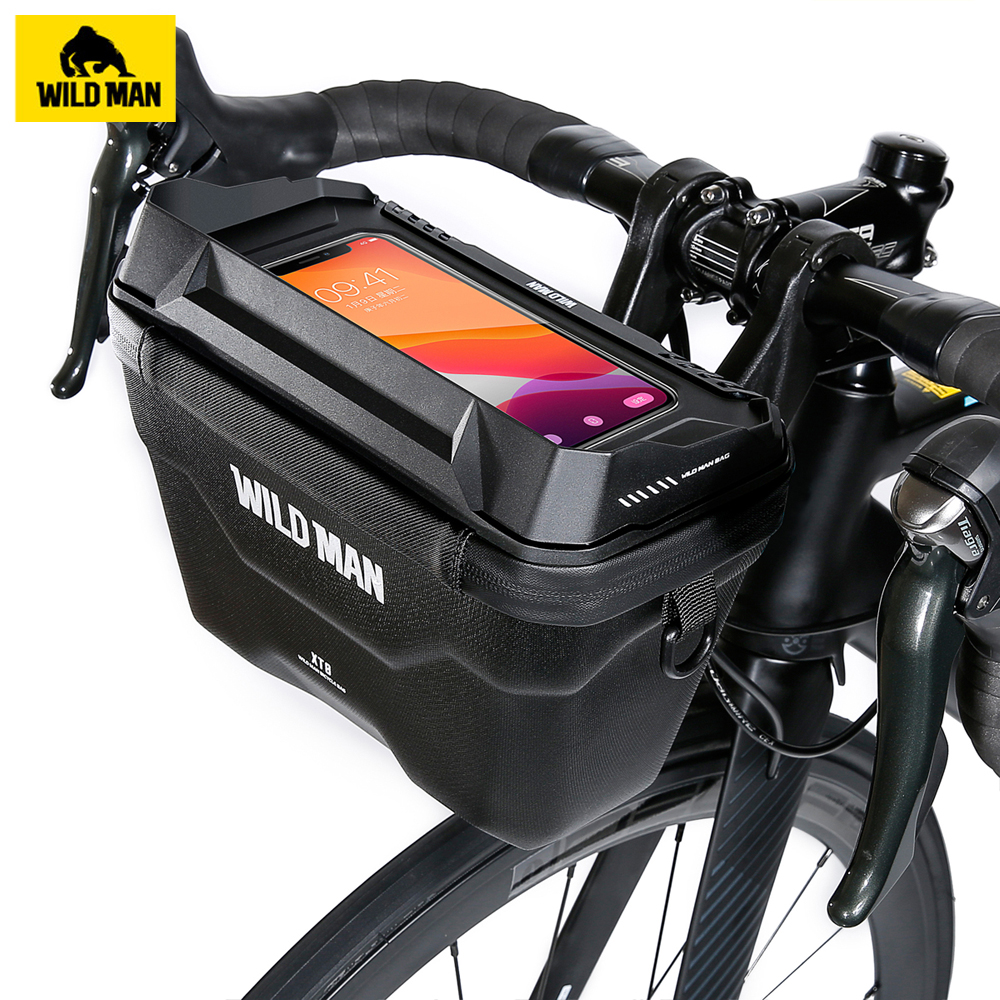 NEW  Bike Bag Big Capacity Waterproof Front Tube Cycling Bag MTB Handlebar Bag Front Trunk Pannier Pack Bike Accessories